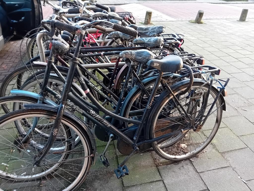 Partij van 10 tweedehands fietsen –  elk bod welkom, Ophalen, Gebruikt, 25 tot 50 cm, Minder dan 100 cm