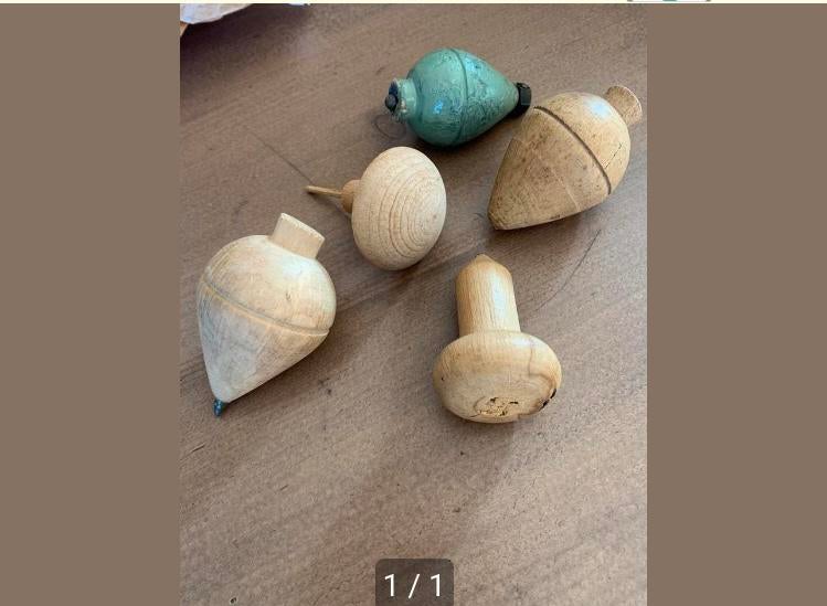 Oude tollen 1 koop, Antiek en Kunst, Antiek | Speelgoed, Ophalen of Verzenden