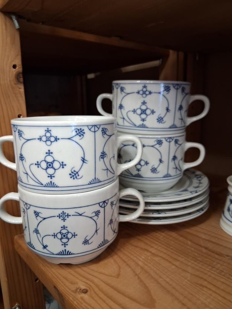 soepkommen, soepkoppen met 2 oren Jäger hotelporselein, Ophalen of Verzenden, Porselein, Overige stijlen, Kom(men)