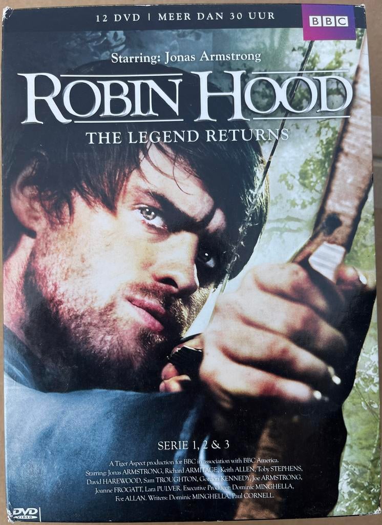 Robin Hood: The Legend Returns - Serie 1, 2 & 3 (12 DVD), Vanaf 12 jaar, Ophalen of Verzenden, Zo goed als nieuw, Boxset