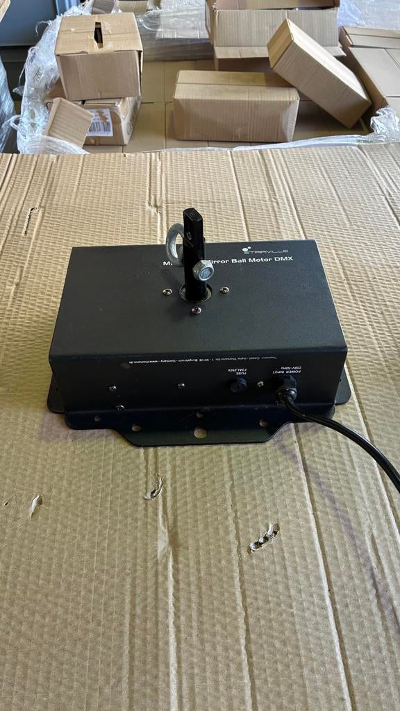 Spiegelbol Motor DMX met aanpasbare snelheden, Muziek en Instrumenten, Ophalen, Gebruikt, Overige typen