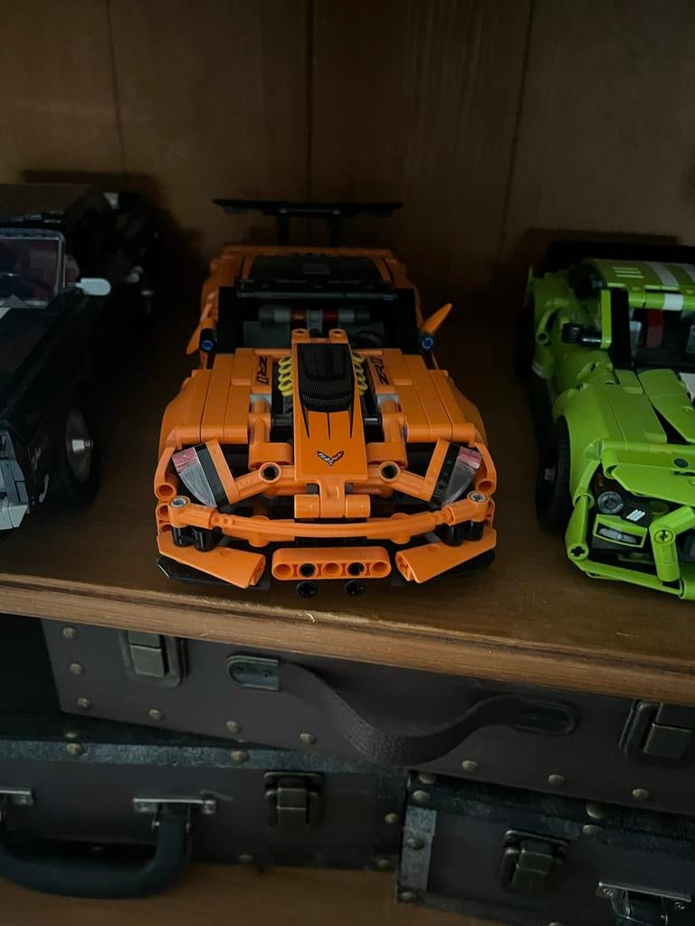 Lego Technic Chevrolet Corvette ZR1 (42093), Ophalen of Verzenden, Zo goed als nieuw, Complete set, Lego