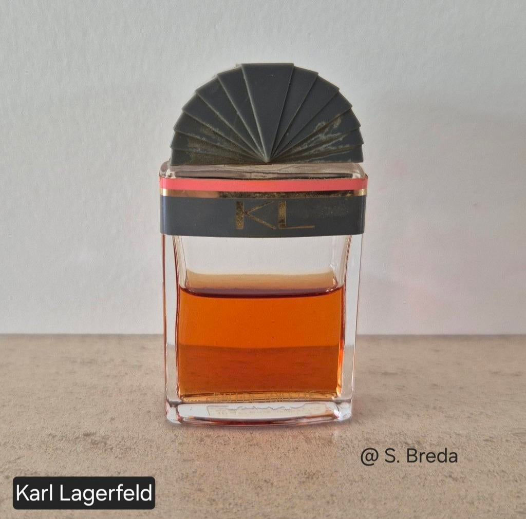 Karl Lagerfeld - KL Woman miniatuur 10 ml EDT, Ophalen of Verzenden, Gebruikt, Miniatuur, Gevuld
