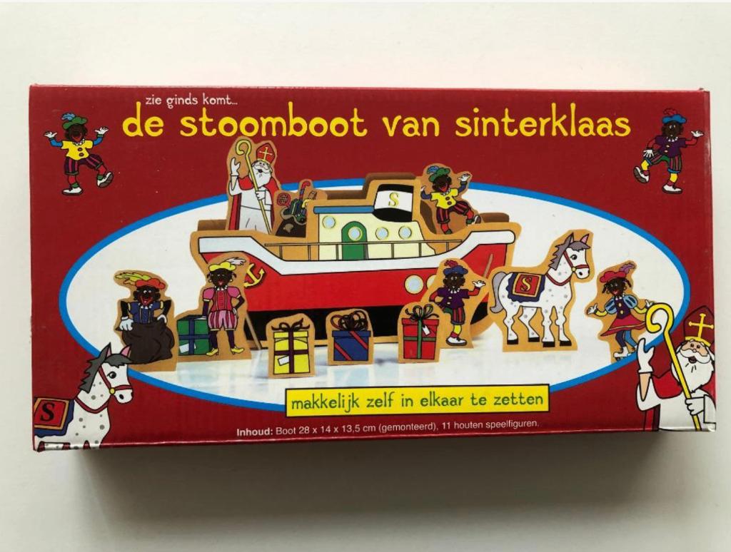 Zie ginds komt ... de stoomboot van Sinterklaas (Vintage), Verzenden, Zo goed als nieuw