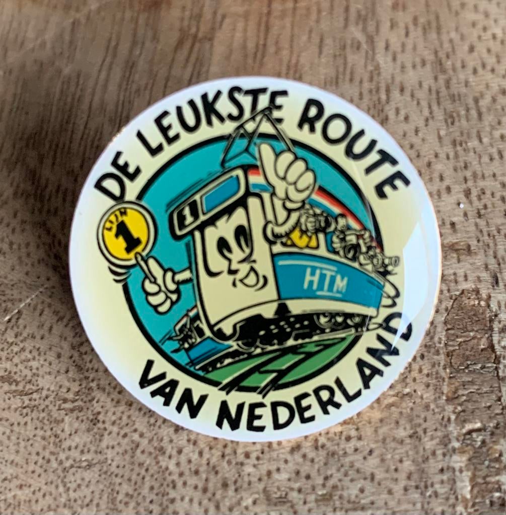 HTM: De Leukste Route Van Nederland Pn, Verzamelen, Spoorwegen en Tramwegen, Ophalen of Verzenden