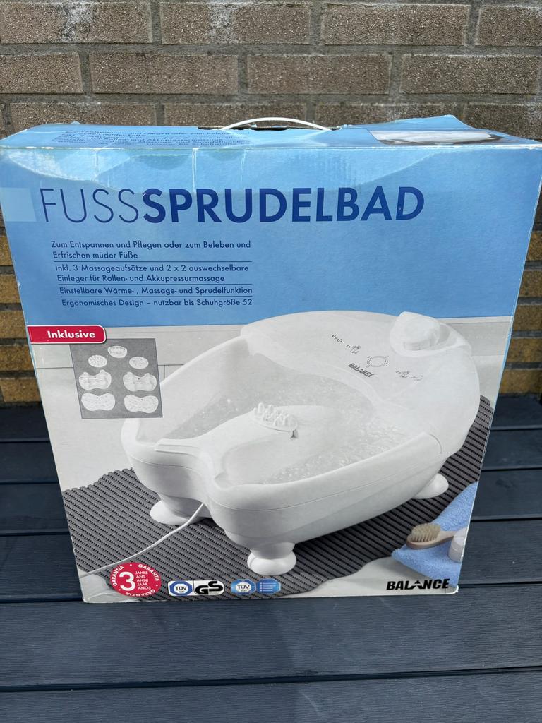 Electrisch voetenbad, Ophalen of Verzenden, Zo goed als nieuw