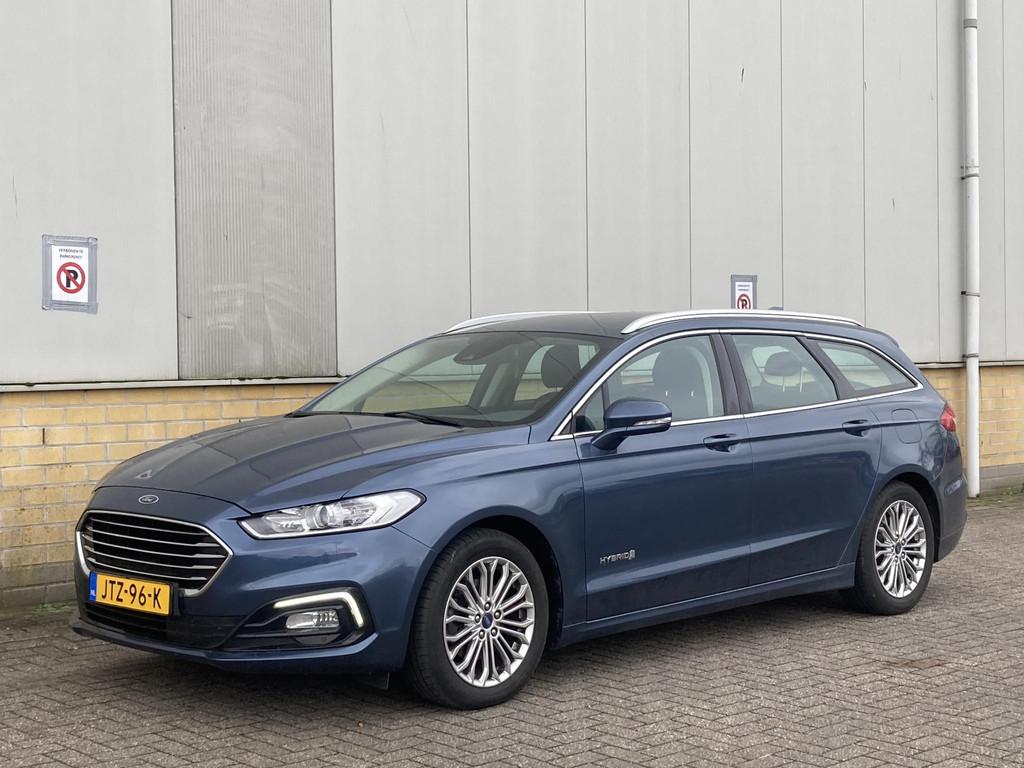 Ford Mondeo 2.0 Hybrid 187 pk Titanium Wagon AGR bestuurders, 188 pk, Stof, Gebruikt, 4 cilinders