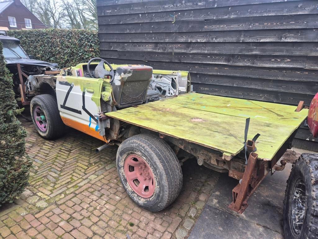 Chassis patrol y60 rollend frame assen sturend remmend, Ophalen