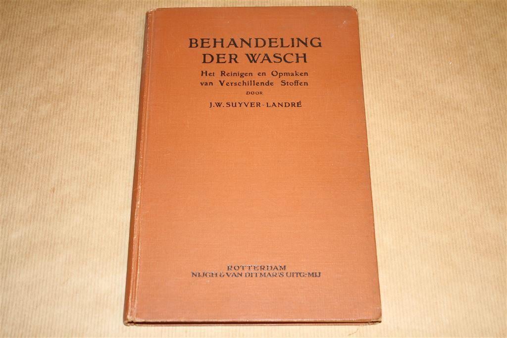 Behandeling der wasch - Zeldzame uitgave 1927 !!, Ophalen of Verzenden
