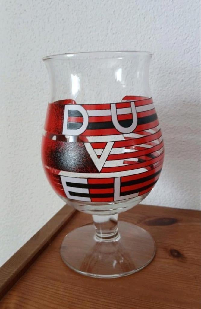 Duvel glas, Verzamelen, Verzenden, Zo goed als nieuw, Bierglas