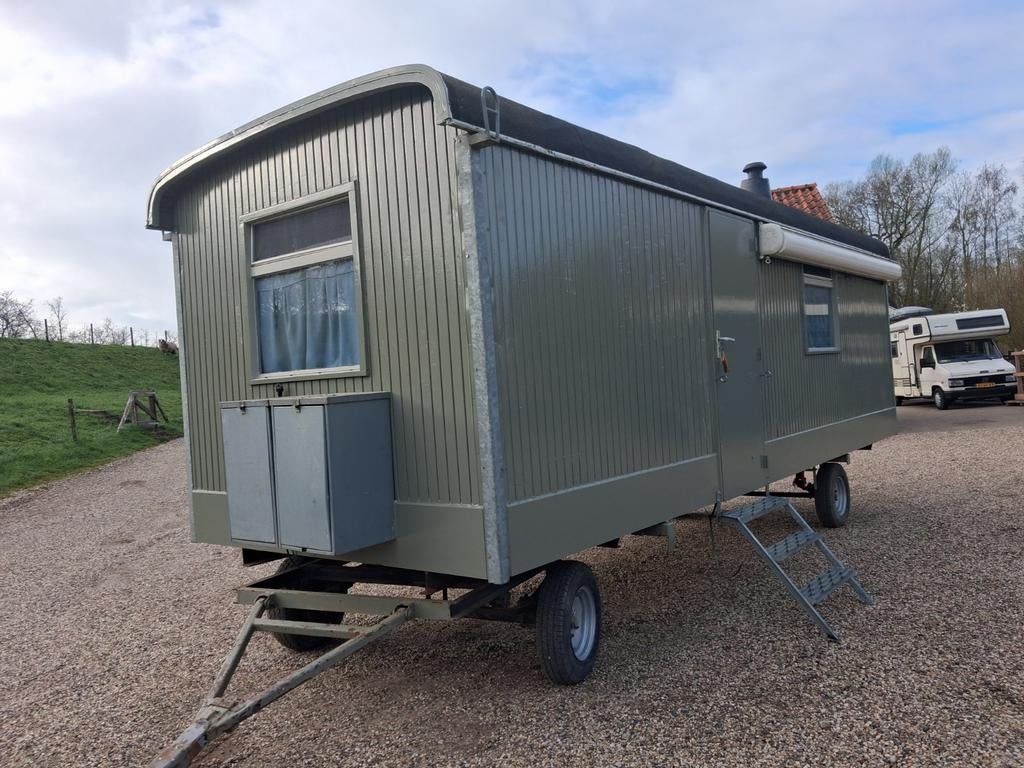 Pipowagen, salonwagen, schaftwagen te koop!, Ophalen of Verzenden