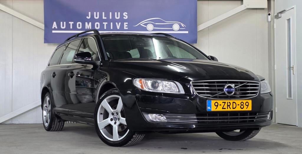 Volvo V70 1.6 T4 Nordic+ Trekhaak Volledig Onderhoud Leer Mo, Zwart, 4 cilinders, Zwart, 1600 kg