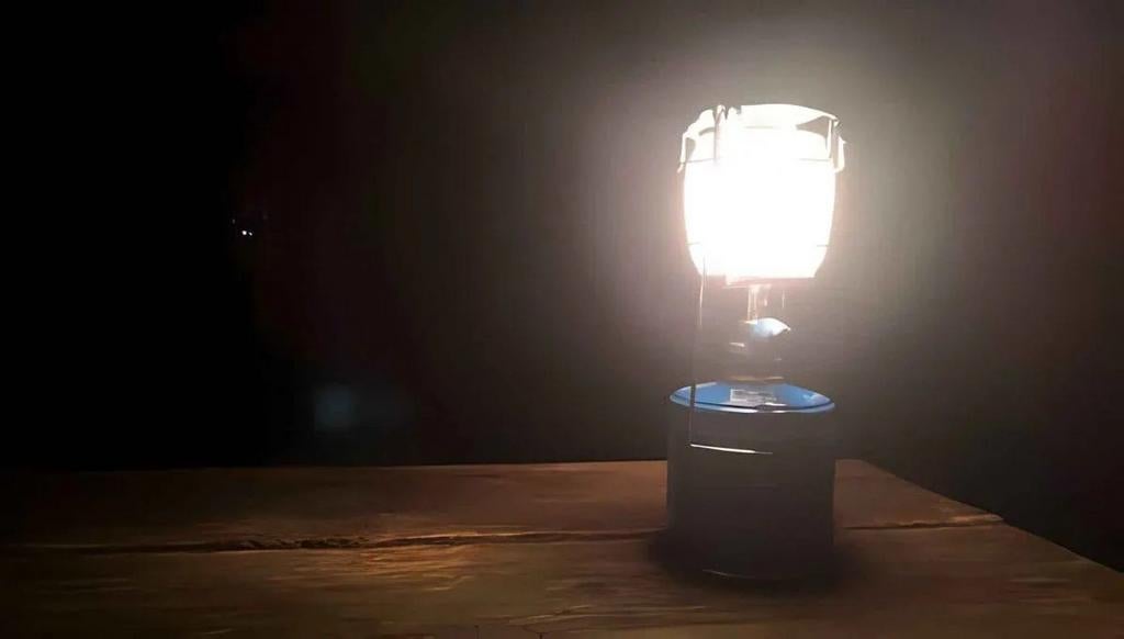 Gaslantaarn Lumogaz 470, Caravans en Kamperen, Kampeeraccessoires, Ophalen of Verzenden, Gebruikt