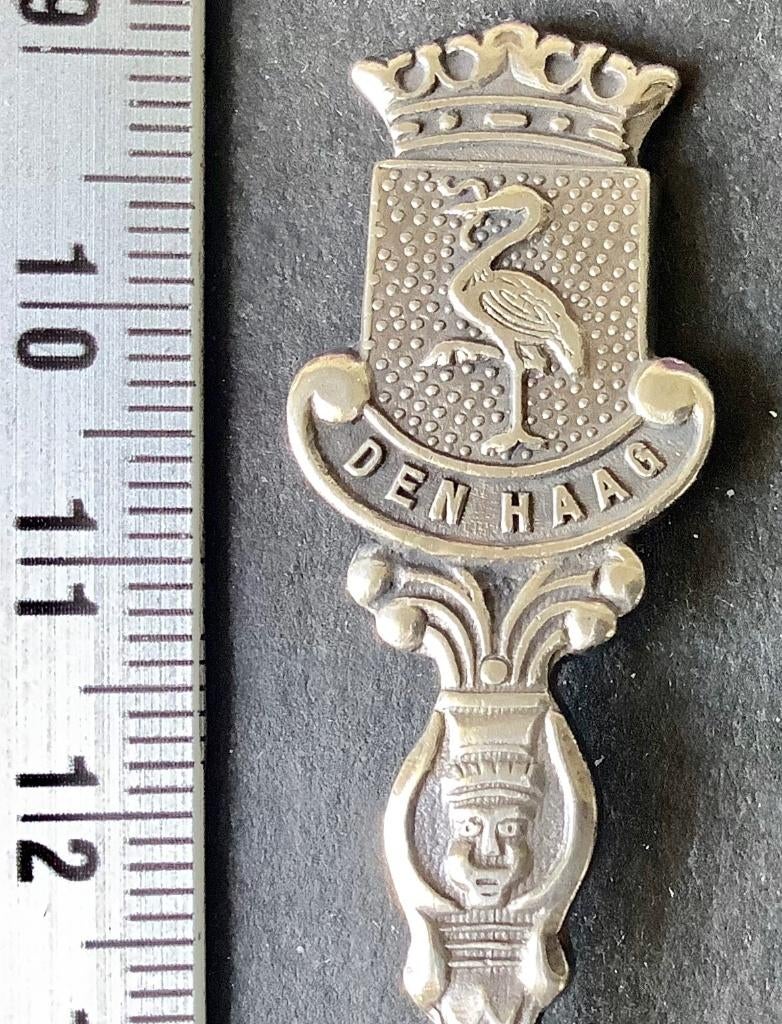 lepel, Den Haag, Diaconessenhuis Bronovo in bak (L24, Ophalen of Verzenden, Gebruikt