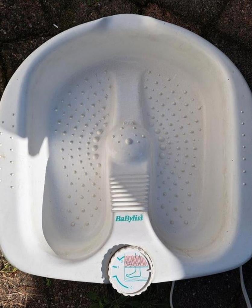 Babyliss witte voeten bubbel massage bad vaste prijs, Ophalen of Verzenden, Zo goed als nieuw, Apparaat