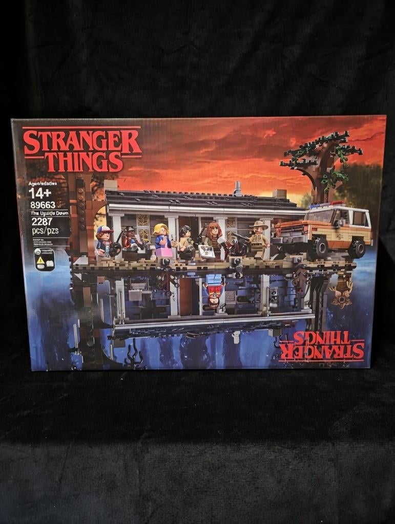 Lepin /Upside Down House/Nieuw/Moc/Set/Bouwstenen/Streetview, Kinderen en Baby's, Speelgoed | Bouwstenen, Ophalen of Verzenden