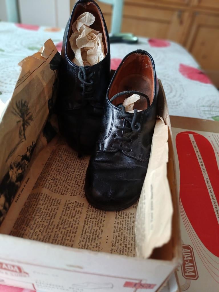 Vintage Ada-Ada Kinderschoenen Maat 32 Zwart, Ophalen of Verzenden, Kinderen, Ada-Ada