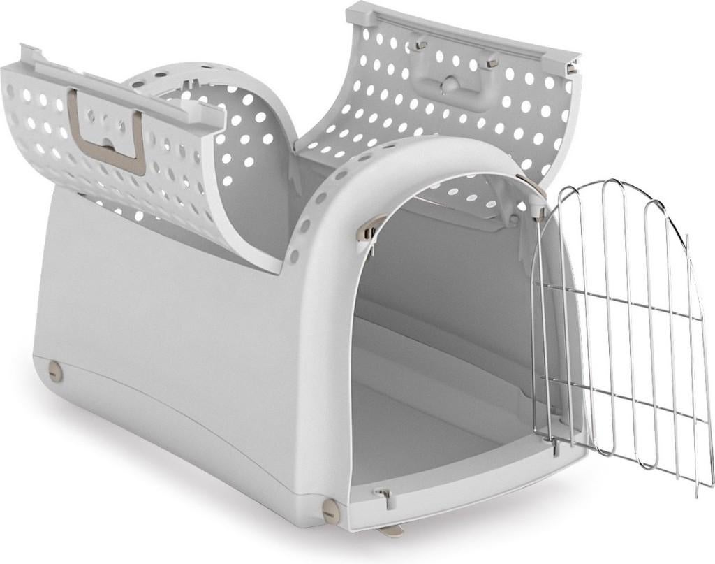 Transportbox Imac Linus Cabrio grijs nu voor maar € 26,95, Dieren en Toebehoren, Imac, ., Nieuw, Ophalen of Verzenden