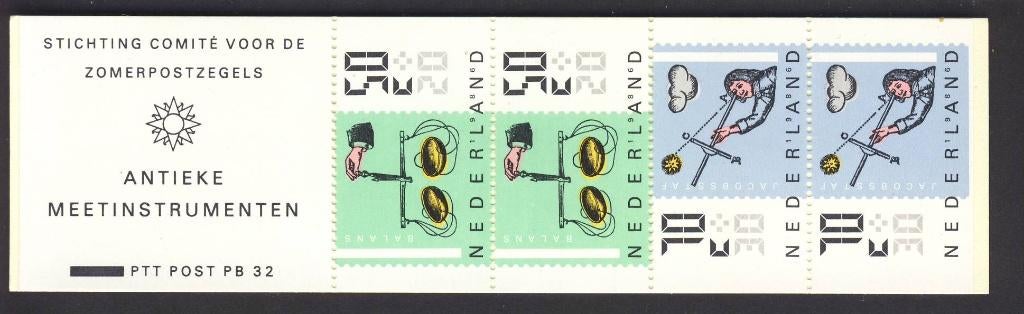 Postfris, Postzegelboekje 1986 NVPH PB32, Postzegels en Munten, Verzenden, Na 1940, Postfris