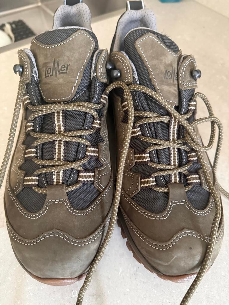 Lomer wandelschoenen, leer, maat 40, zo goed als nieuw, Ophalen of Verzenden, Zo goed als nieuw, Schoenen