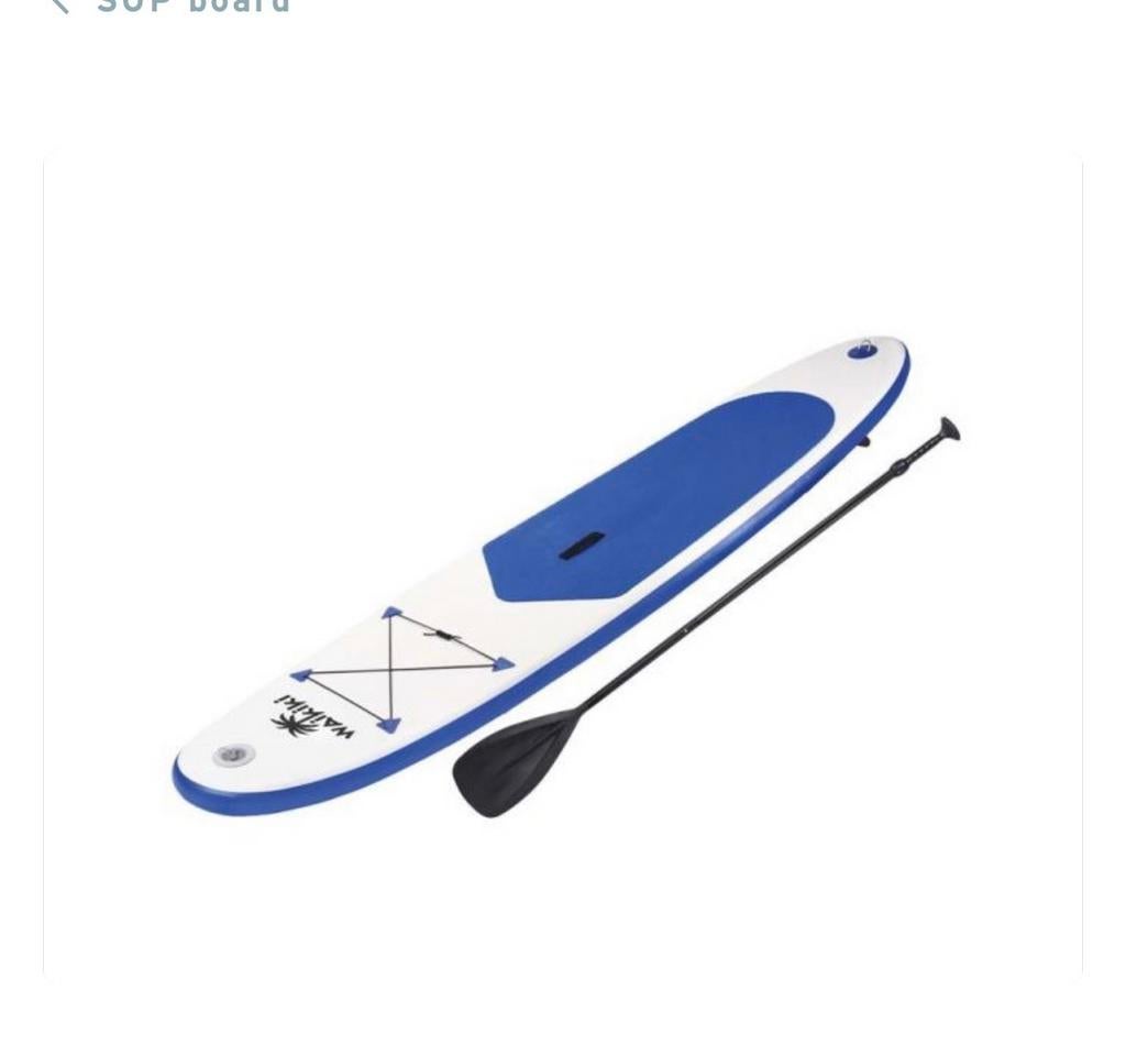 Sub bord, Ophalen of Verzenden, Zo goed als nieuw, SUP-boards