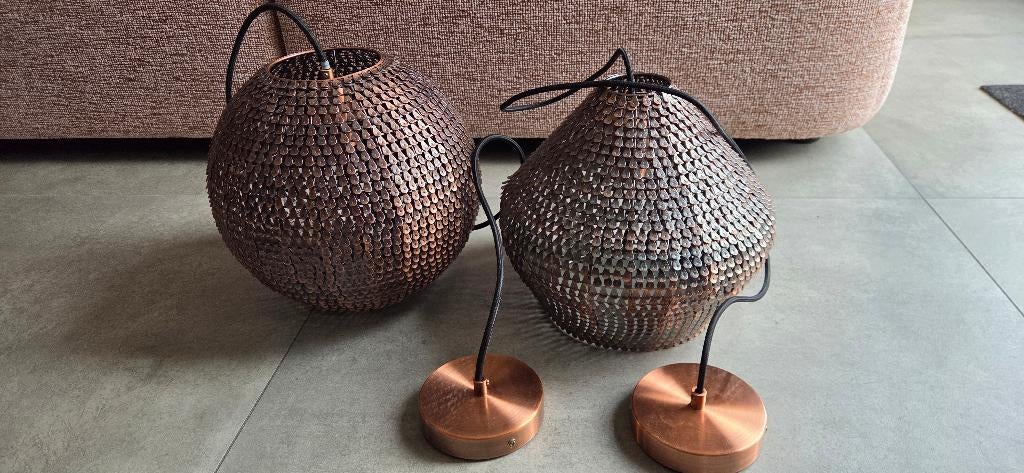 Dutchbone hanglampen, Ophalen of Verzenden, Gebruikt, Minder dan 50 cm