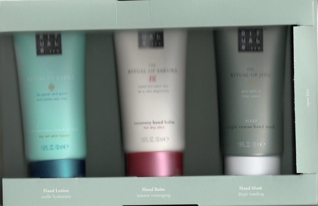 Rituals 3 Hand lotion-hand balm, Ophalen of Verzenden, Nieuw, Overige typen