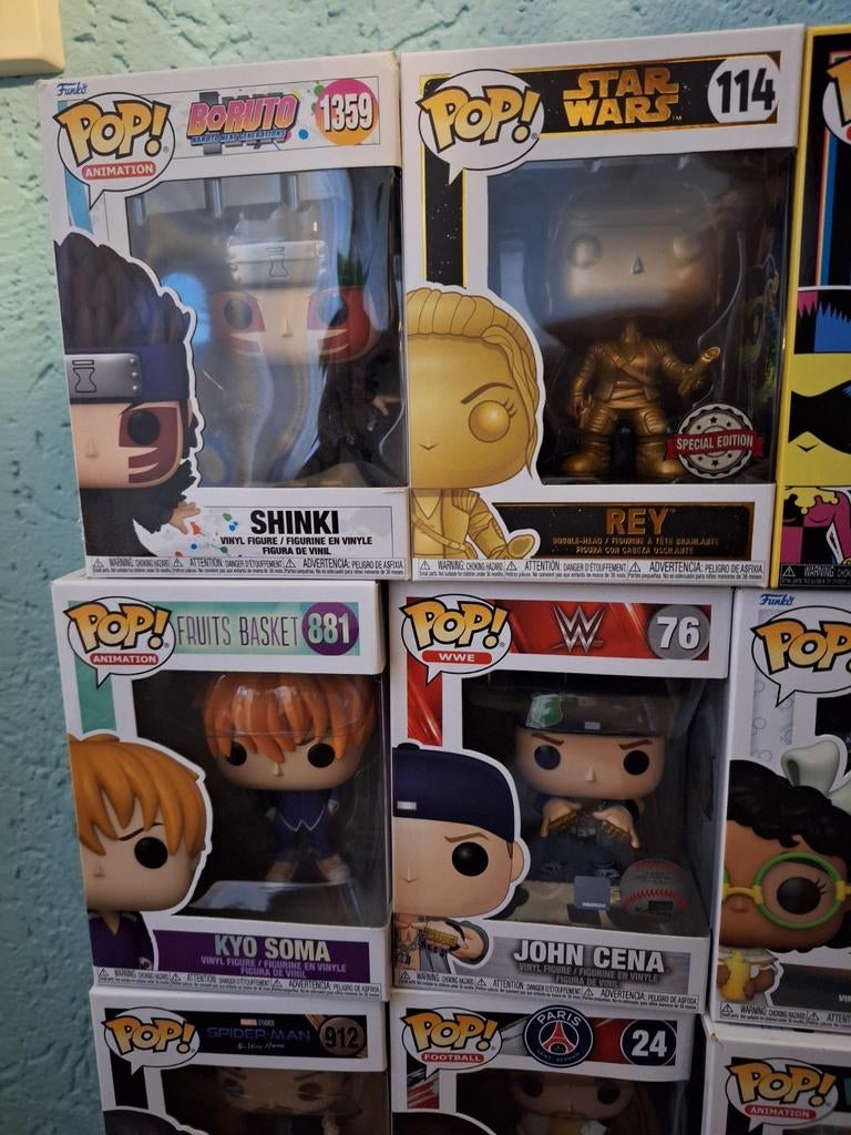 Diverse Funko Pop! verzameling aanbieding, Verzamelen, Poppetjes en Figuurtjes, Zo goed als nieuw, Ophalen