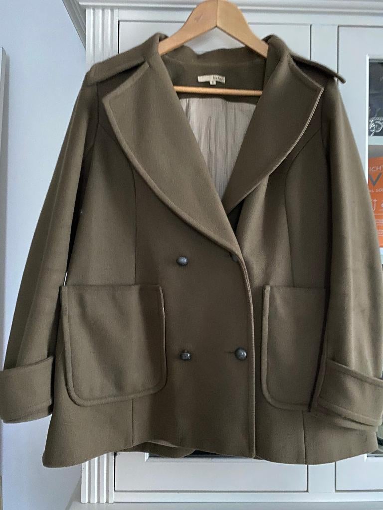 Ba&sh jas kaki 38/40, Ophalen of Verzenden, Zo goed als nieuw, Maat 38/40 (M), Groen