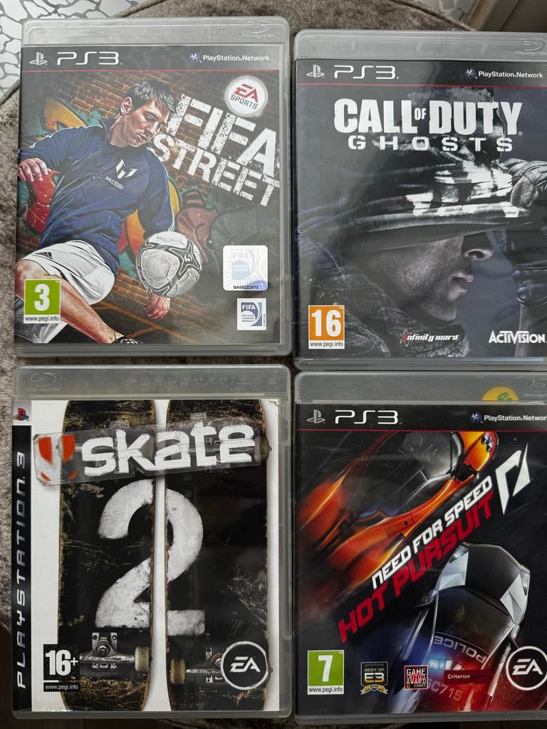 PS3 Games: FIFA Street, Call of Duty, Skate 2, Need for Spee, Gebruikt, Overige genres, Eén computer, Ophalen of Verzenden