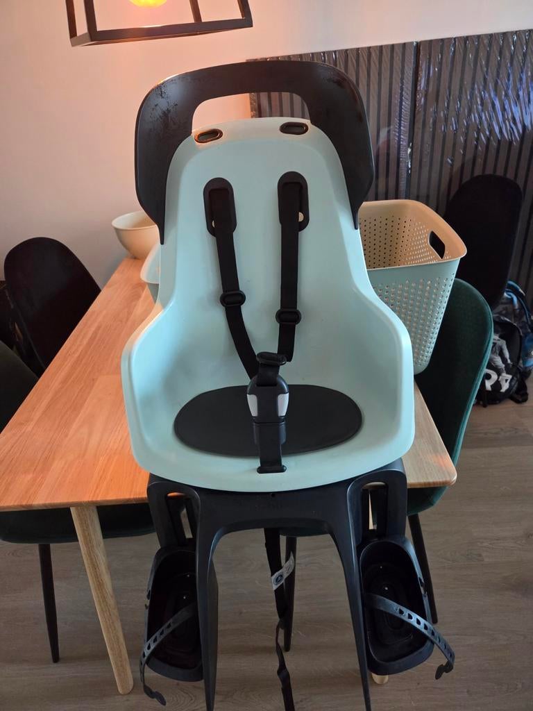 Bobike Maxi fietsstoeltje - lichtblauw, Fietsen en Brommers, Fietsaccessoires | Fietsstoeltjes, Ophalen