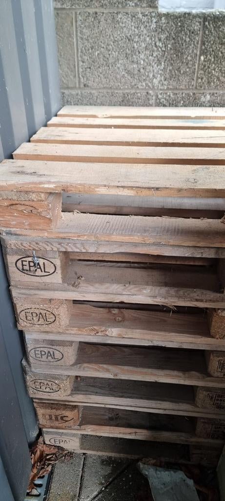 Euro pallets, Doe-het-zelf en Verbouw, Hout en Planken, Ophalen, Gebruikt, Overige houtsoorten, Pallet