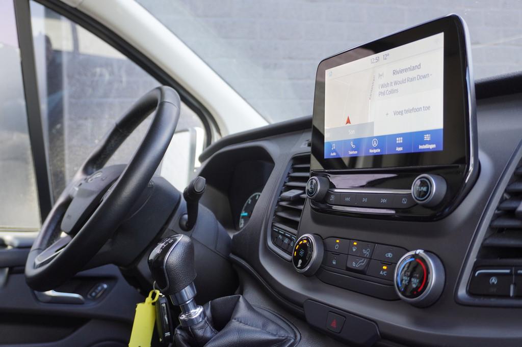 Ford Transit Custom 2.0 TDCI EURO 6 - Airco - Cruise - PDC -, Voorwielaandrijving, Stof, 4 cilinders, Wit