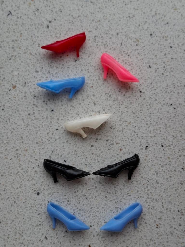 Barbie vintage Petra Shoes 60s, Ophalen of Verzenden, Barbie