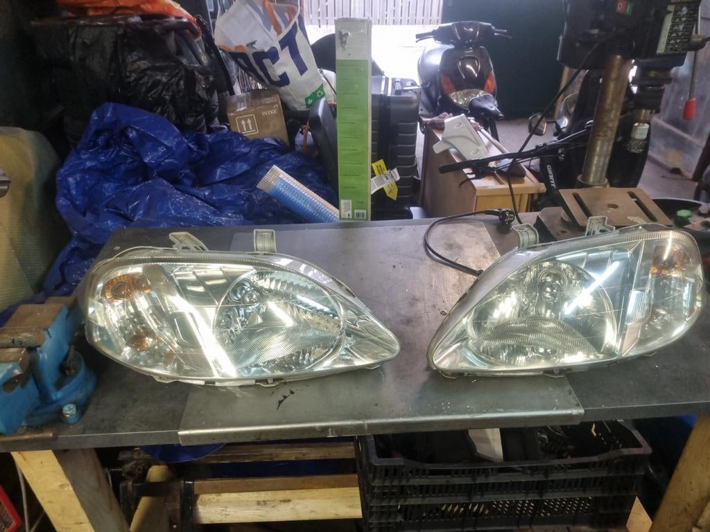 Koplampen Honda Civic EK Facelift 2001, Ophalen of Verzenden