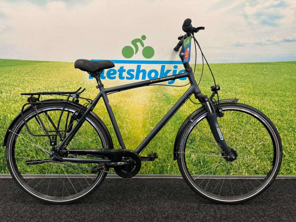 Fietshokje Amersfoort: Kieler Manufaktur herenfiets N8 H55, Versnellingen, Niet ingevuld, Nieuw, Ophalen of Verzenden