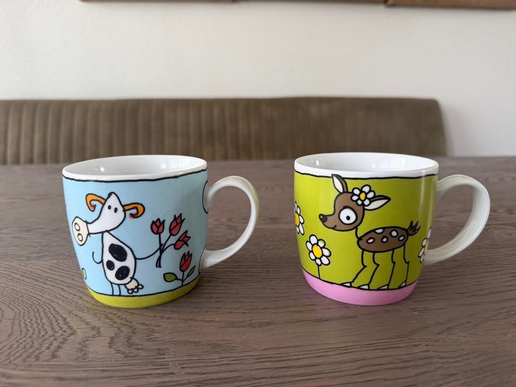 Babette Mokken, Ophalen of Verzenden, Zo goed als nieuw, Overige stijlen, Kop(pen) en/of Schotel(s)