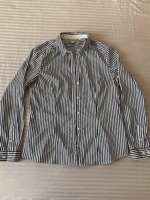 Klassiek dameshemd van H&M, Kleding | Dames, Blouses en Tunieken, Ophalen, H&M, Zwart, Maat 42/44 (L)