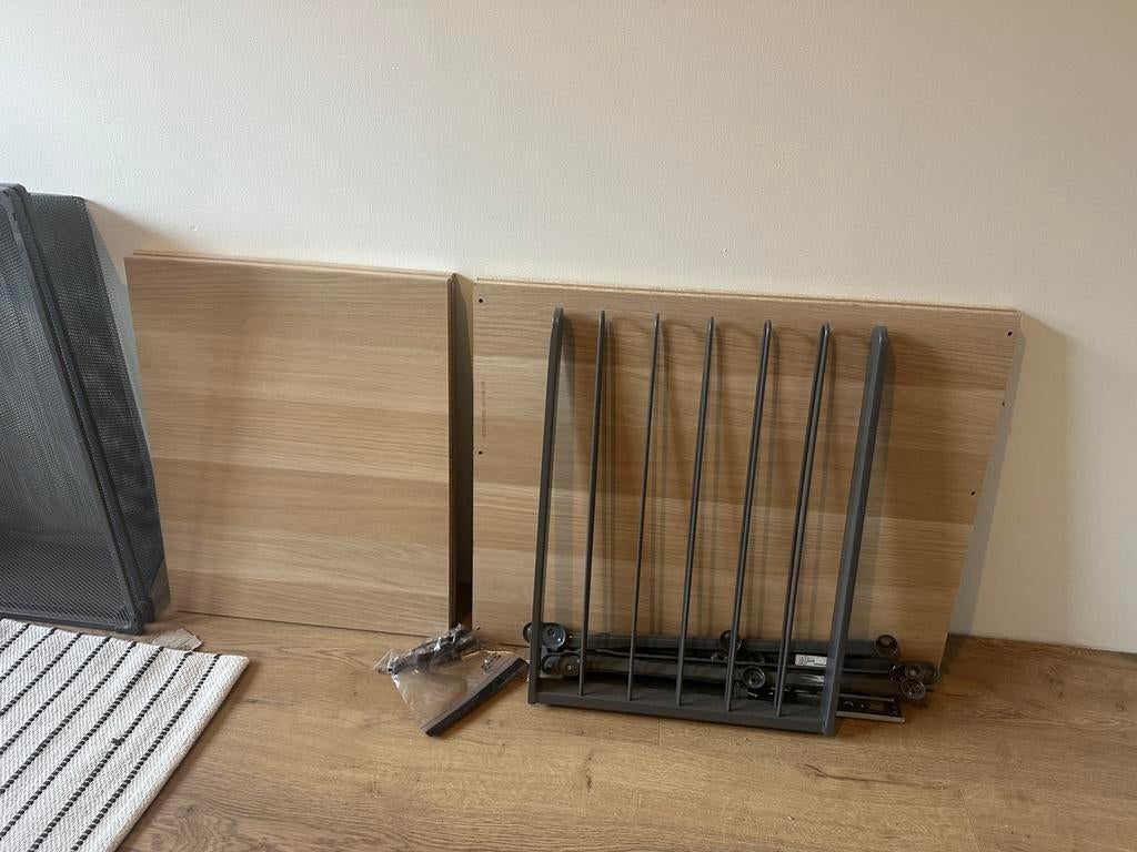 PAX planken 50/75cm, broekroede, komplement draadmanden, Ophalen, Gebruikt