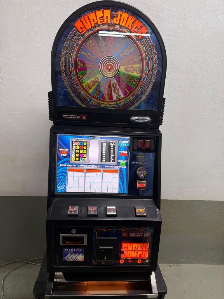 Super Joker Gokautomaat, Euro, Ophalen, Gebruikt, Met sleutels