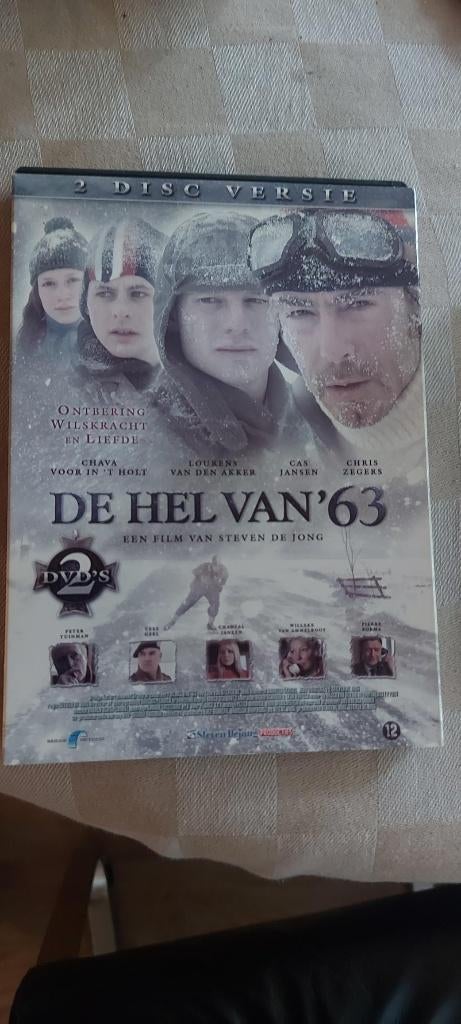 dvd Nederlandse speelfilm de Hel van 63 ft Chris Zegers, Cd's en Dvd's, Dvd's | Nederlandstalig, Ophalen of Verzenden, Actie en Avontuur
