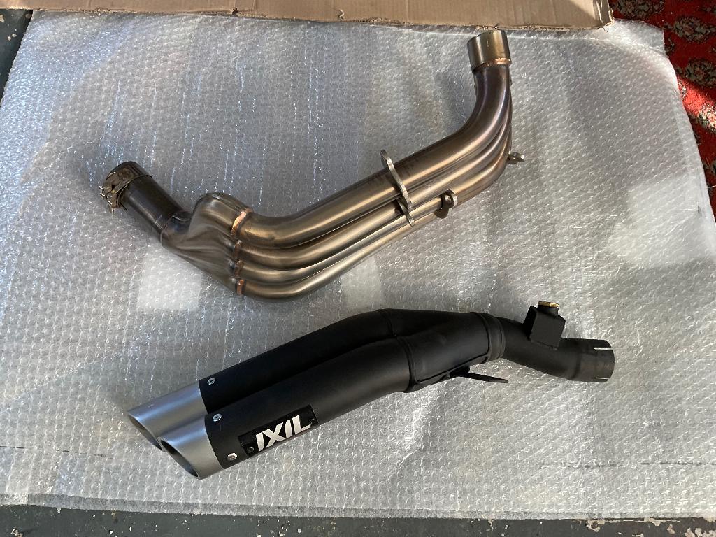 Ixil hyperlow volledige uitlaat lijn Honda cb650r E keur, Ophalen, Gebruikt