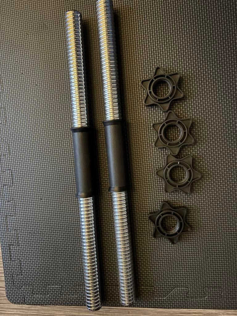 Verstelbare dumbells, Sport en Fitness, Fitnessmaterialen, Ophalen of Verzenden, Zo goed als nieuw, Dumbbell