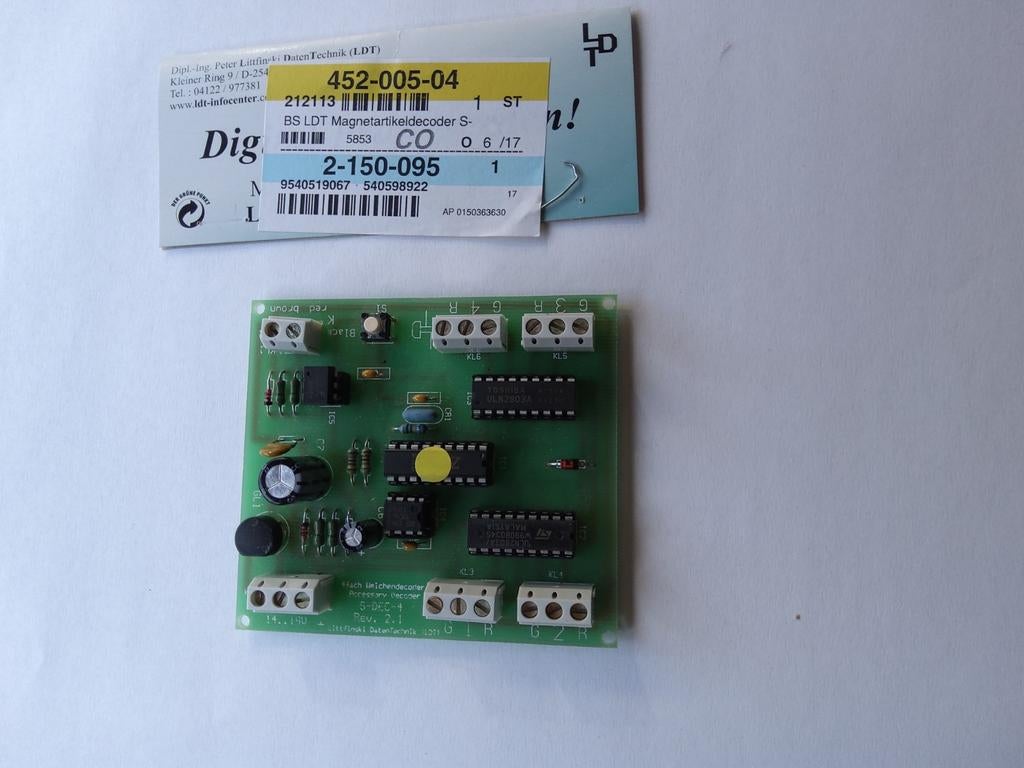 LDT BS LDT Magneetartikeldecoder S, Hobby en Vrije tijd, Modelbouw | Auto's en Voertuigen, Nieuw, Groter dan 1:32, Overige merken