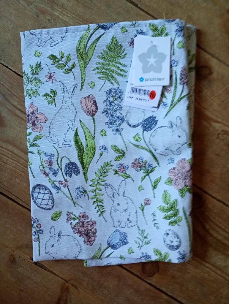 Tafelkleed 90x90 cm., Ophalen of Verzenden, Nieuw, Wit, Tafelkleed of Tafelzeil