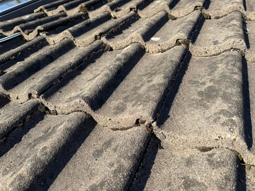 Dakpannen set: Nokvorst, Kantpan links/rechts, Eindpan, Doe-het-zelf en Verbouw, Dakpannen en Dakbedekking, Gebruikt, Steen of Klei