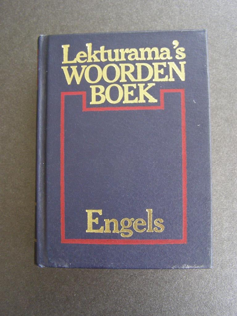 Lekturama Engels Woordenboek: Ned – Engels / Engels - Ned, Overige uitgevers, Ophalen of Verzenden, Zo goed als nieuw, Lekturama