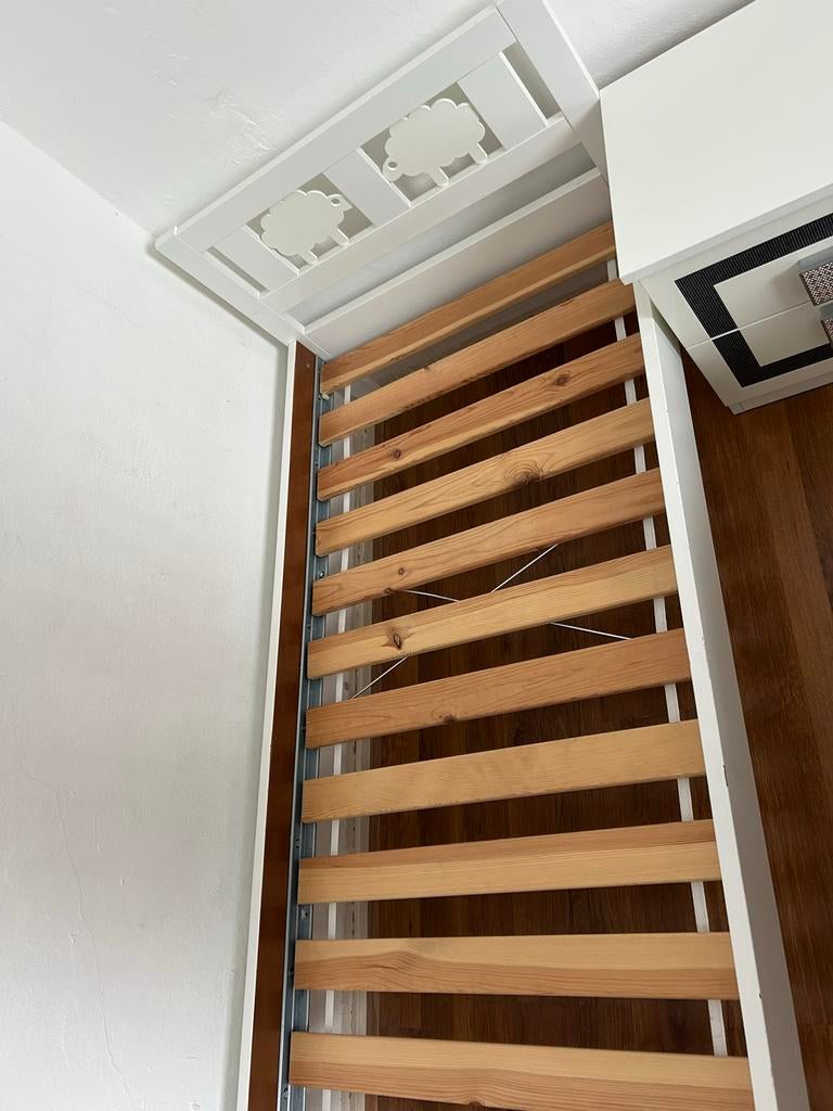 IKEA SULTAN LADE lattenbodem 70x160 cm, Gebruikt, Hout, Overige kleuren, Eenpersoons