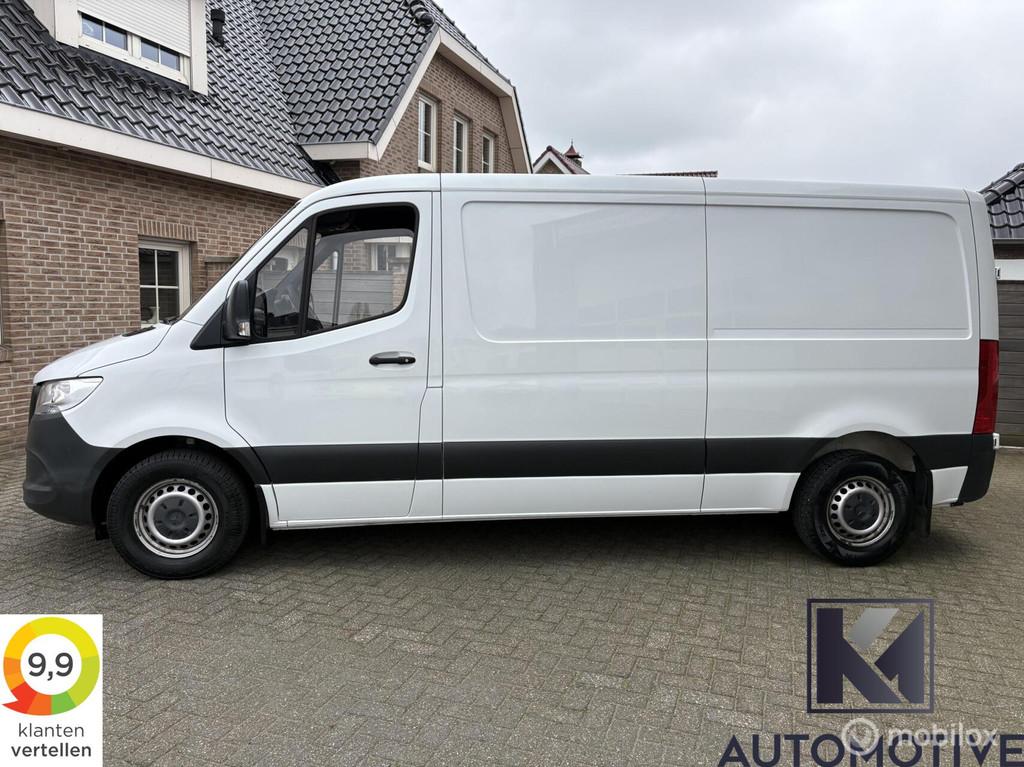 Mercedes Sprinter 214CDI L2H1|M-Bux|Camera|Standkachel|Trekh, Auto's, Euro 6, 2000 kg, Wit, Mercedes-Benz
