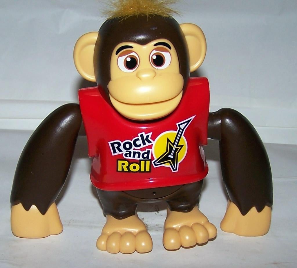 Chimpy the Monkey. Beweging en geluid. Nwst., Ophalen of Verzenden, Zo goed als nieuw, Jongen of Meisje